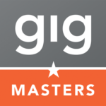 A picture of the gig masters logo.